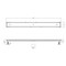 Alfi Brand 32" Modern SS Linear Shower Drain w/o Cover ABLD32A - alternate 4
